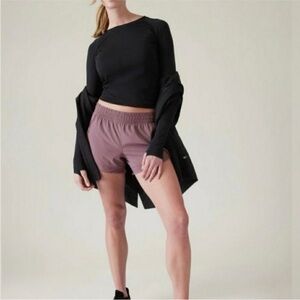 Athleta Mesh 4” Racer Short